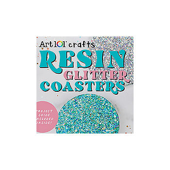 Art 101 Resin Glitter Coaster Kit