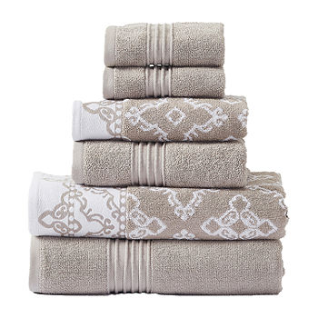 Liz Claiborne 6 Piece Bath Towels