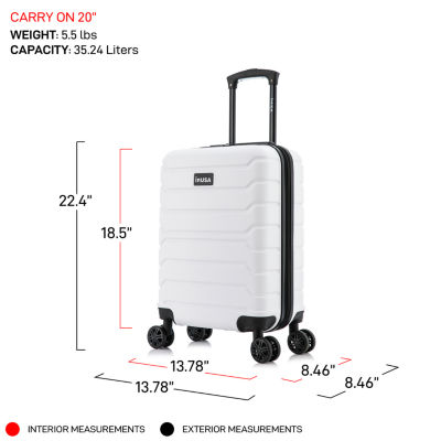 Inusa Trend 20" Hardside Lightweight Luggage