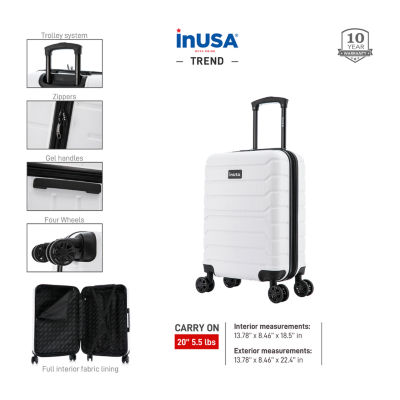 Inusa Trend 20" Hardside Lightweight Luggage