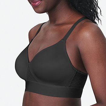 Bali Women's One Smooth U Bounce Control Wirefree Bra Df3458, Black, 34D :  : Clothing, Shoes & Accessories