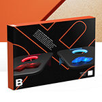 Black Series Light Up Bean Bag Toss Cornhole Game Multi-Player Set Night Lights