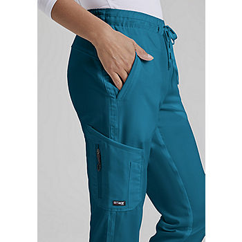 Greys Anatomy Classic Kira 5-Pocket Womens Plus Tall Moisture Wicking Scrub  Pants - JCPenney