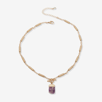 a.n.a Womens 17 Inch Pendant Necklace