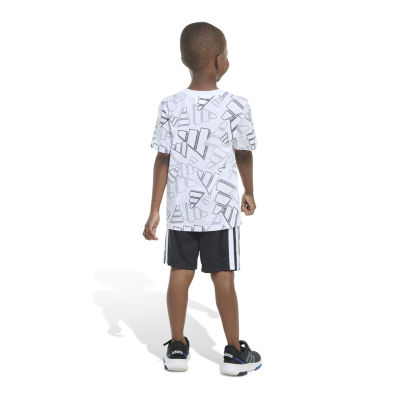adidas Toddler Boys 2-pc. Short Set