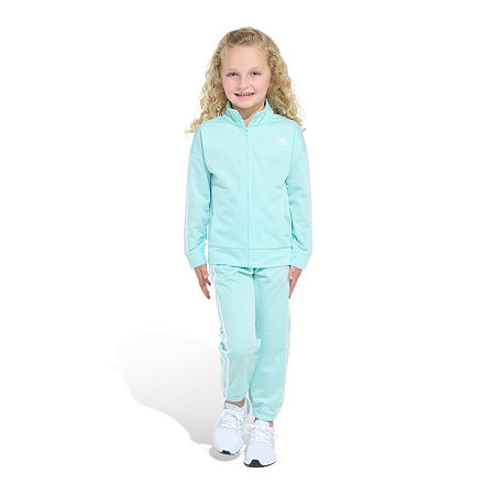 adidas Tricot Toddler Girls 2-pc. Pant Set, 3t, Blue