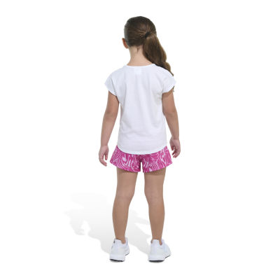 adidas Little Girls 2-pc. Short Set