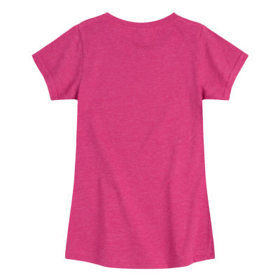 Glindafied Big Kid Girls Crew Neck Short Sleeve Wicked T-Shirt