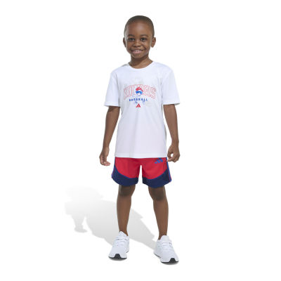 adidas Little Boys 2-pc. Short Set