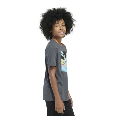 adidas Big Kid Boys Crew Neck Short Sleeve Regular Fit Graphic T-Shirt