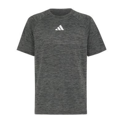 adidas Big Kid Boys Crew Neck Short Sleeve Regular Fit Graphic T-Shirt