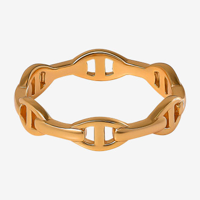 Limited Quantities! Womens 4MM 14K Gold Over Silver Band