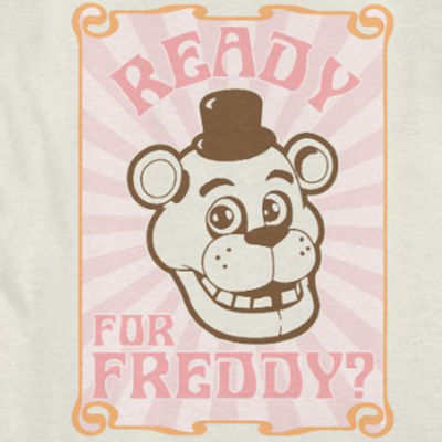 Little & Big Kid Girls Crew Neck Short Sleeve Freddy Graphic T-Shirt