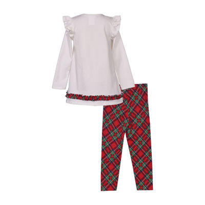 Bonnie Jean Little Girls 2-pc. Legging Set