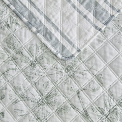 Martha Stewart Printed Quilted Throw