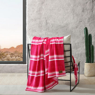 Wrangler Saddle Stripe Washable Throw