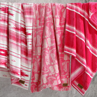 Wrangler Coyote Sands 50x60 Washable Throw