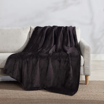 Eddie Bauer Ultra Lux Solid Washable Throw