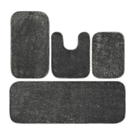 Garland Rug Sedona Bath Rug Set In Gray