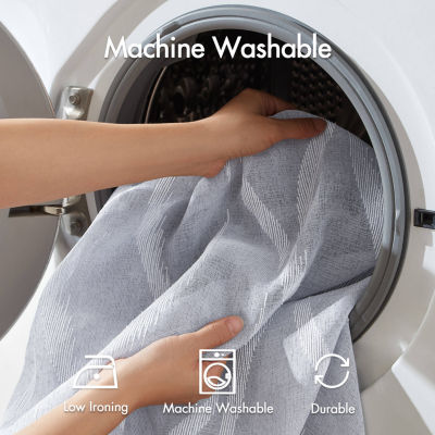 Madison Park Candice Sheer Shower Curtain