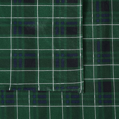 Truly Soft Tartan Plaid Flannel Sheet Set