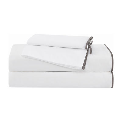 Brooklyn Loom Merrowed Edge Cotton Deep Pocket Sheet Set