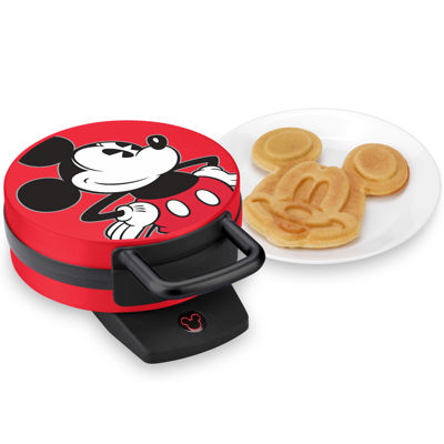 Disney Classic Mickey Mouse Waffle MakerJCPenney, Color Red