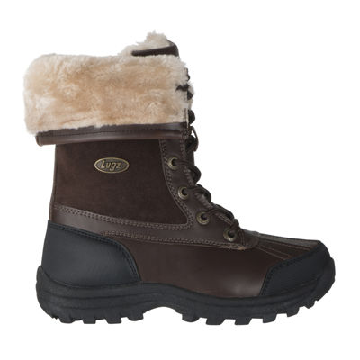 Lugz Womens Tambora Water Resistant Flat Heel Winter Boots