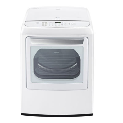 LG ENERGY STAR® 7.3 cu.ft. Capacity Smart Wi-Fi Enabled Front Control Electric SteamDryer™