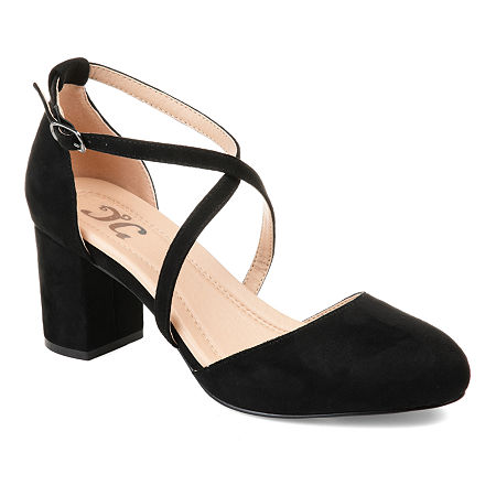  Womens > shoes > Pumps-Journee Collection Womens Jc Foster Pointed Toe Block Heel Pumps