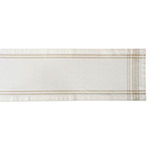 Tickled Pink 72" X 14" Chambray French Stripe Table Runner