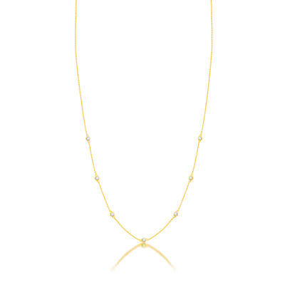 Womens / CT. T.W. Natural White Diamond 10K Gold Pendant Necklaces