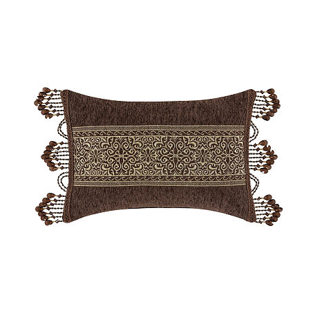 Queen Street Jeremy Rectangular Throw Pillow, One Size, Brown