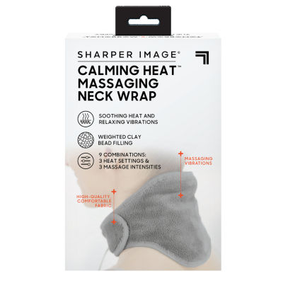 Sharper Image Calming Heat® Neck Wrap CWT18004, Color: Gray - JCPenney