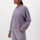 Champion Sweatshirt Womens Medium Purple Pullover Sweater Athleticwear –  Goodfair