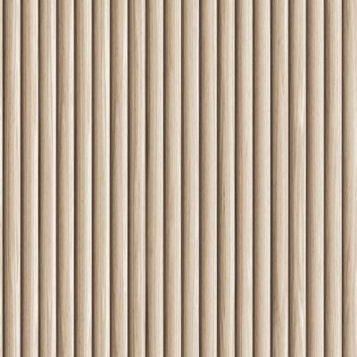 Tempaper Reeded Wood Peel & Stick Wallpaper