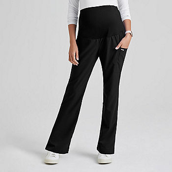 Black Maternity Pants with Pockets