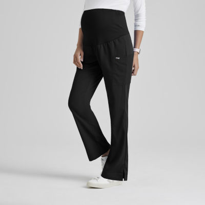 Maternity Rollover-Waist PowerLite LYCRA® ADAPTIV Cropped Wide-Leg Pants