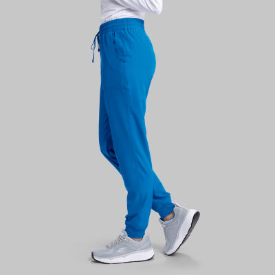 Skechers Reliance 4-Pocket Womens Petite Stretch Fabric Moisture Wicking Scrub  Pants