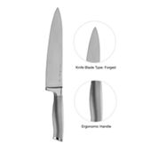 Kalorik Cobra 6” Nakiri Knife Set, Color: Stainless Steel - JCPenney