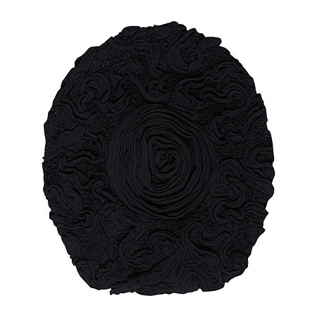 Home Weavers Inc Bellflower Lid Cover In Black