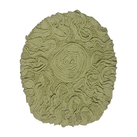 Home Weavers Inc Bellflower Lid Cover In Green