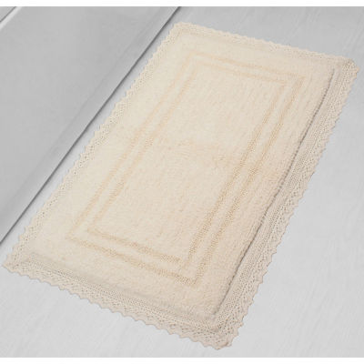 Home Weavers Inc Opulent Reversible 24X40 Inch Bath Rug