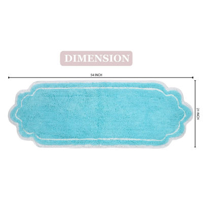 Home Weavers Inc Allure Quick Dry 21X54 Inch Bath Rug