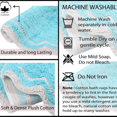 Home Weavers Inc Allure Quick Dry 24X40 Inch Bath Rug