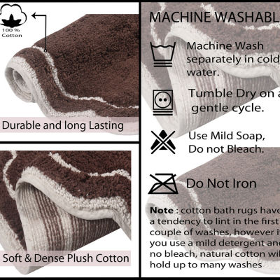 Home Weavers Inc Allure Round Bath Rug