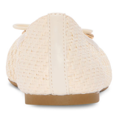 Pop Attraction Womens Round Closed Toe Ballet Flats