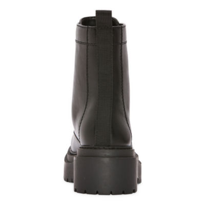 Arizona Jean Co Womens Xander Block Heel Motorcycle Boots