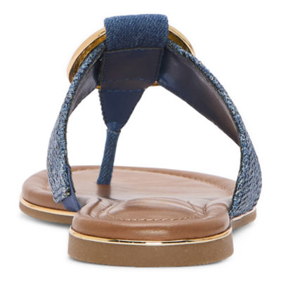 Liz Claiborne Womens Camplin Flat Sandals