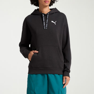 PUMA Womens All Dressed Up Fleece Hoodie